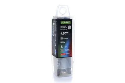 Свердло по металу кобальтове HSS-Co/M35 Ø4.5мм (пач. 10шт.) PRO  APRO