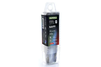 Свердло по металу кобальтове HSS-Co/M35 Ø5.0мм (пач. 10шт.) PRO  APRO
