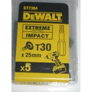 Біта ударна DeWALT IMPACT TORSION T30 L=25мм, 5шт