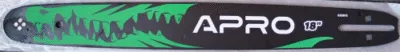 Шина для бензопили 45 см (паз 1,5мм , крок 0,325)  APRO