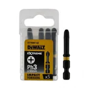 Біта ударна DеWALT IMPACT TORSION EXTREME, Ph3 мм, L раб.=50 мм, 5 штук, шт