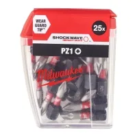 Біта SHOCKWAVE MILWAUKEE, PZ1, 25мм, (25шт)