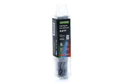 Свердло по металу HSS/M2 ( 6542 ) Ø3,2 мм (пач. 10шт.) PRO APRO
