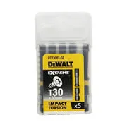 Біта ударна DeWALT IMPACT TORSION Т30 L=50 мм, 5 штук