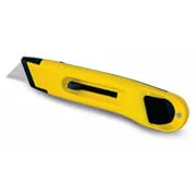 Ніж STANLEY " Utility", з висувним лезом для оздоблювальних робот, довжина ножа 150мм.