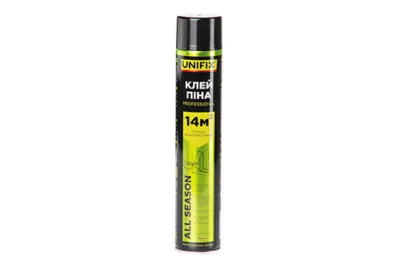 Клей-піна професійна 850 мл 14 м² UNIFIX