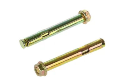 Анкер з кожухом і гайкою М10/12х120 цинк жовтий (пач. 5 шт.) APRO