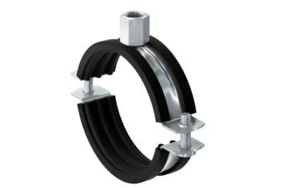 Хомут трубний APRO 99-105 мм (3 1/2'') М8/М10 з комб. гайкою