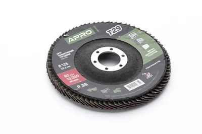 Круг пелюстковий торцевий APRO T29, 125x22мм, Р36[10]